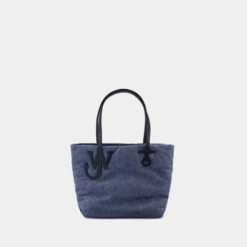 Luxury Bags On Sale Small Puffy Anchor Shopper Bag - J.W. Anderson - Polyester - Blue Trendy And Timeless Handbags Now On Sale Luxury Bags On Sale Small Puffy Anchor Shopper Bag - J.W. Anderson - Polyester - Blue Trendy And Timeless Handbags Now On Sale