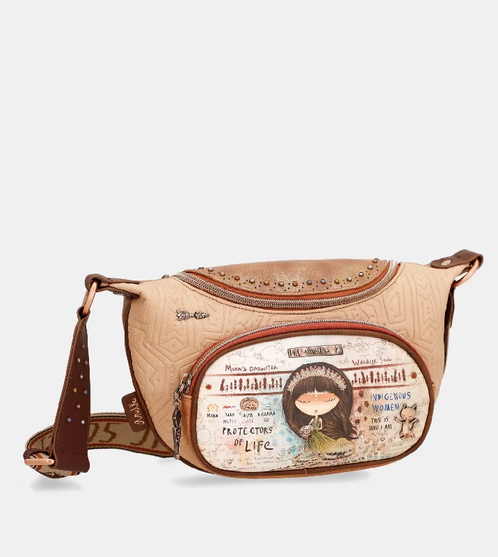 Relaxed Style Menire ethnical printed crossbody bag Premium Bags, Special Prices