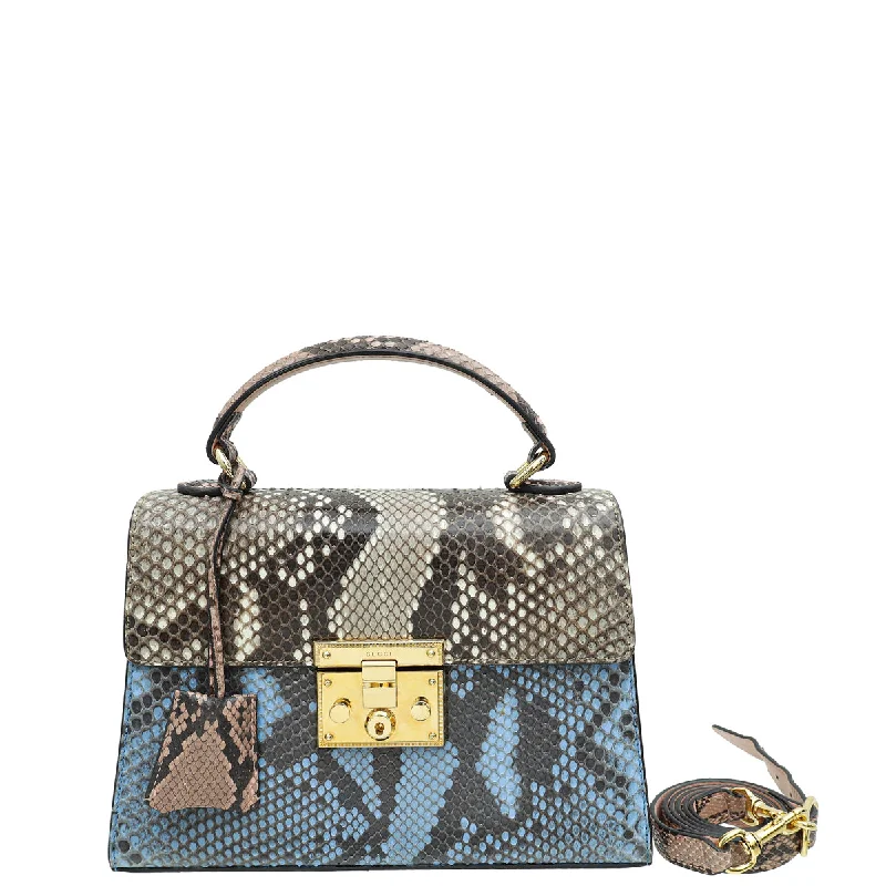 Forward Trendsetter Gucci Multicolor Python Padlock Small Top Handle Bag Classic Bags, Exclusive Deals Forward Trendsetter Gucci Multicolor Python Padlock Small Top Handle Bag Classic Bags, Exclusive Deals