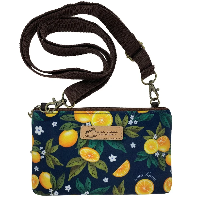 The Latest Trends Navy Blue Lemon Grove Zipper Crossbody Handbag Deals You'll Love