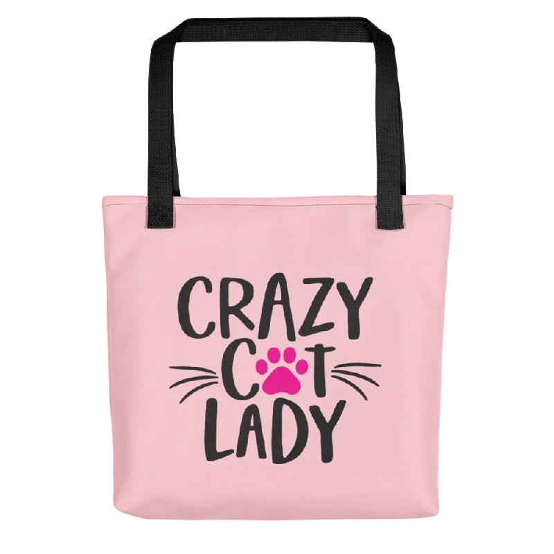 Stylish Bags With Discounts Crazy Cat Lady (Cat Lover) Funny Tote bag Stylish Totes, Exclusive Savings Stylish Bags With Discounts Crazy Cat Lady (Cat Lover) Funny Tote bag Stylish Totes, Exclusive Savings