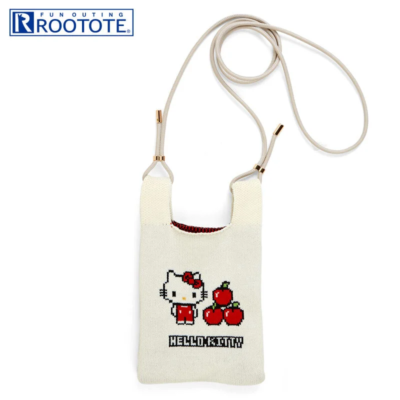 Seasonal Trends Japan Sanrio - Hello Kitty ROOTOTE Knit Shoulder Bag Premium Handbags At Exclusive Prices Seasonal Trends Japan Sanrio - Hello Kitty ROOTOTE Knit Shoulder Bag Premium Handbags At Exclusive Prices