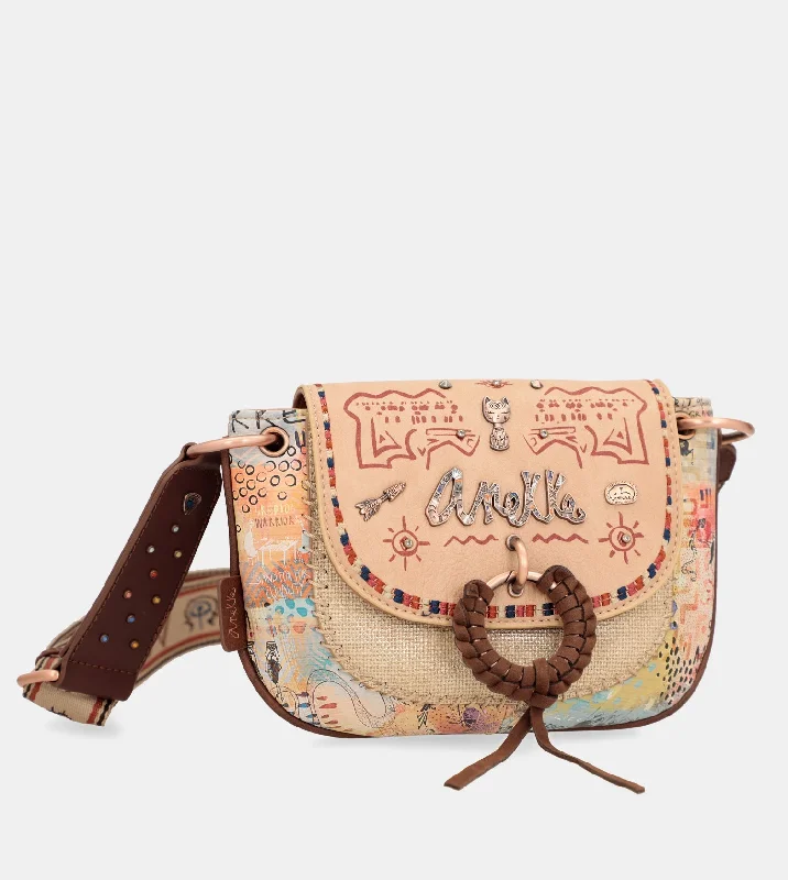 Active Lifestyles Tribe ethnic print crossbody bag Carry Elegance For Less