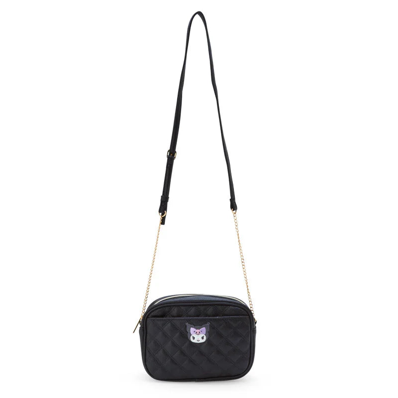 Luxury Bags For Working Professionals Japan Sanrio - Kuromi Quilted Shoulder Bag Final Call – Shop Stylish Bags Before They're Gone Luxury Bags For Working Professionals Japan Sanrio - Kuromi Quilted Shoulder Bag Final Call – Shop Stylish Bags Before They're Gone