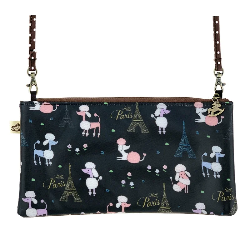 Affordable Bags For Budget Shoppers Black Poodle in Paris Rectangular Crossbody Fashion Bags, Limited Offer Affordable Bags For Budget Shoppers Black Poodle in Paris Rectangular Crossbody Fashion Bags, Limited Offer
