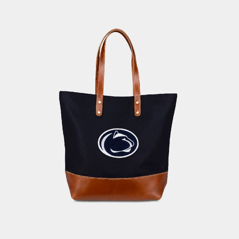 Stylish Bags For Fashion Influencers And Bloggers Penn State "Nittany Lion" Tote Stylish Totes With Special Discounts
