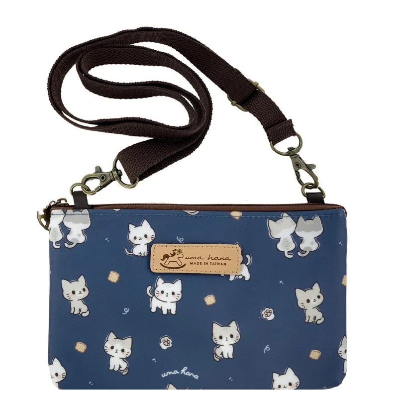 Discounted Designer Bags For Clearance Sale Dark Blue Crumbs & Kittens Zipper Crossbody Chic Crossbody Bags, Limited Offers Discounted Designer Bags For Clearance Sale Dark Blue Crumbs & Kittens Zipper Crossbody Chic Crossbody Bags, Limited Offers