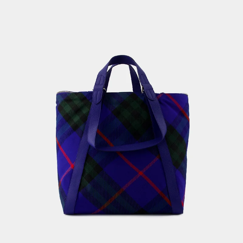 Premium Style Offers Medium Shopper Bag - Burberry - Synthetic - Blue Premium Handbags At Exclusive Prices Premium Style Offers Medium Shopper Bag - Burberry - Synthetic - Blue Premium Handbags At Exclusive Prices
