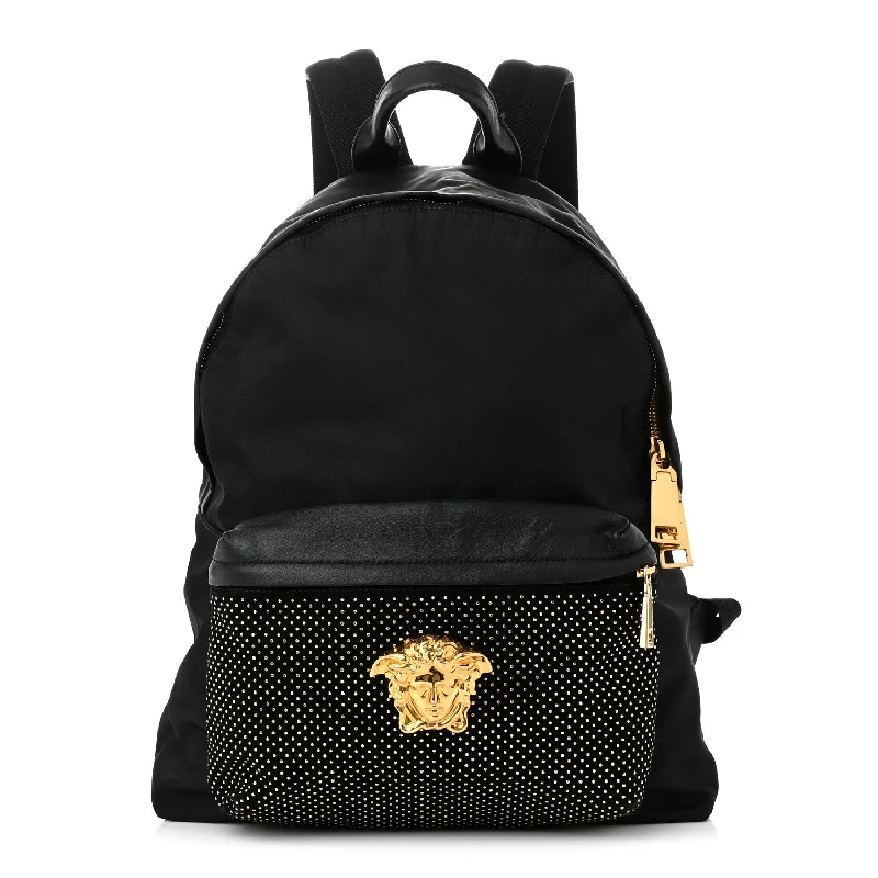 Timeless Elegance Sale VERSACE PALAZZO STUDDED BACKPACK Flash Sale On Designer Bags Timeless Elegance Sale VERSACE PALAZZO STUDDED BACKPACK Flash Sale On Designer Bags