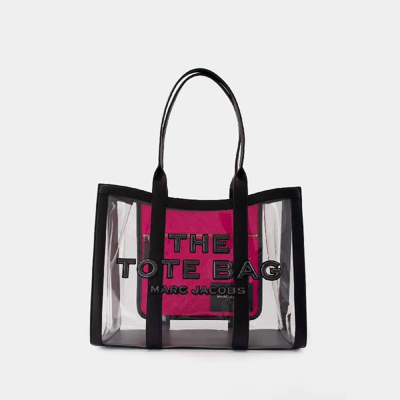 Vintage-Inspired Style Offers The Large Tote - Marc Jacobs - Pvc - Black Timeless Handbags Now At Special Discounts Vintage-Inspired Style Offers The Large Tote - Marc Jacobs - Pvc - Black Timeless Handbags Now At Special Discounts