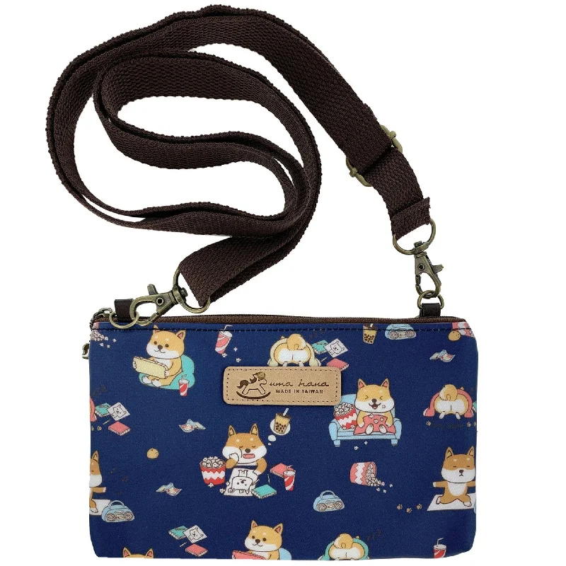 Snag Fabulous Fashion Bargains Blue Weekend Shiba Zipper Crossbody Timeless Handbags, Flash Sale Snag Fabulous Fashion Bargains Blue Weekend Shiba Zipper Crossbody Timeless Handbags, Flash Sale