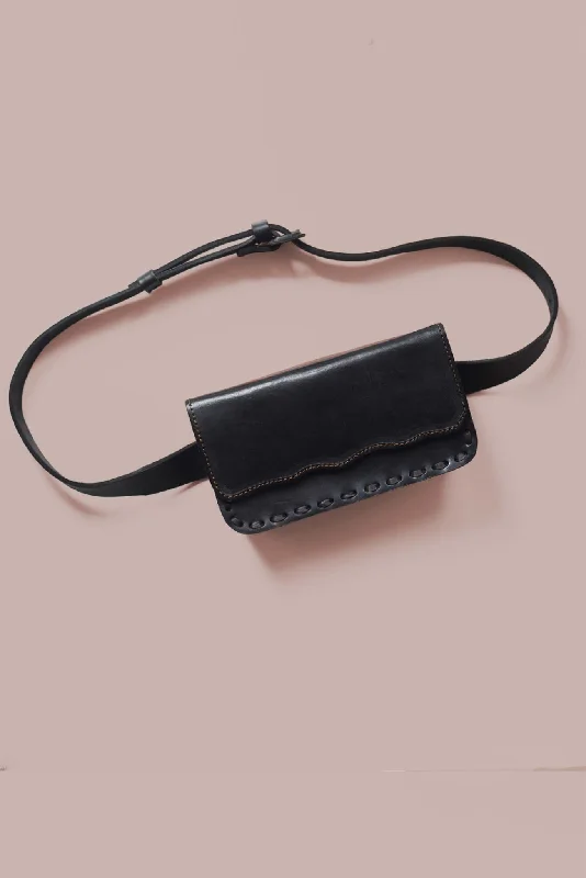 Sustainable Fashion Extravaganza Fold Over Belt Bag / Fanny Pack in Black Fashion-Forward Bags At Exclusive Promotional Prices Sustainable Fashion Extravaganza Fold Over Belt Bag / Fanny Pack in Black Fashion-Forward Bags At Exclusive Promotional Prices