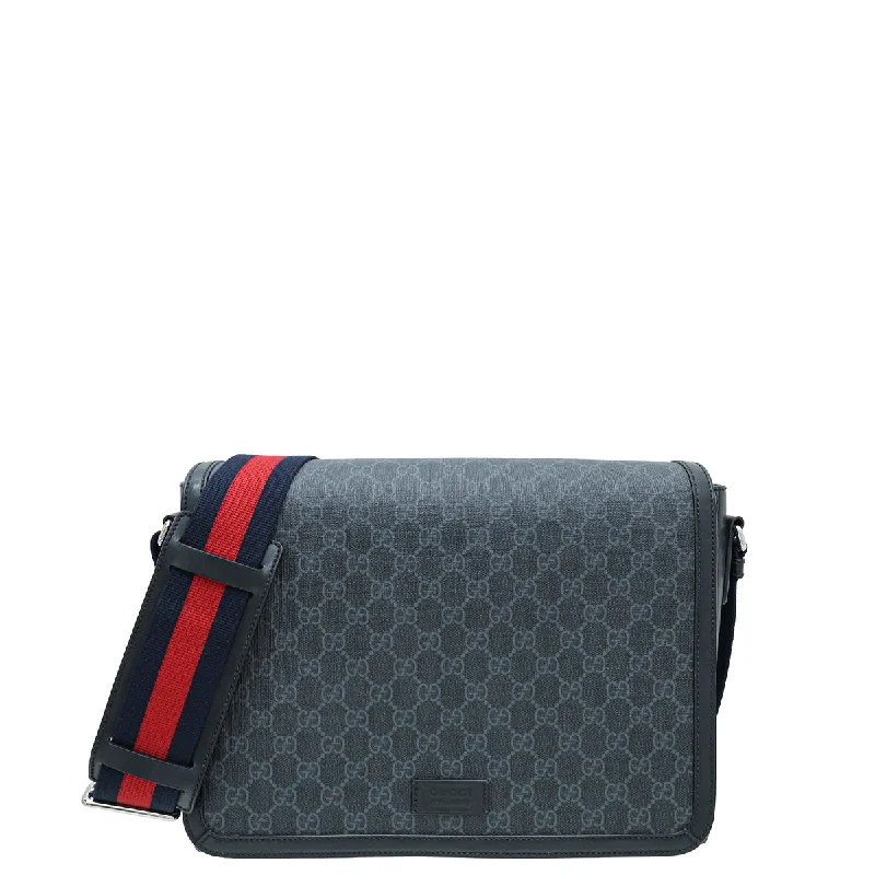 Bag For Luxury Lovers Gucci Web GG Supreme Messenger Bag Classic And Modern Handbags Now More Affordable