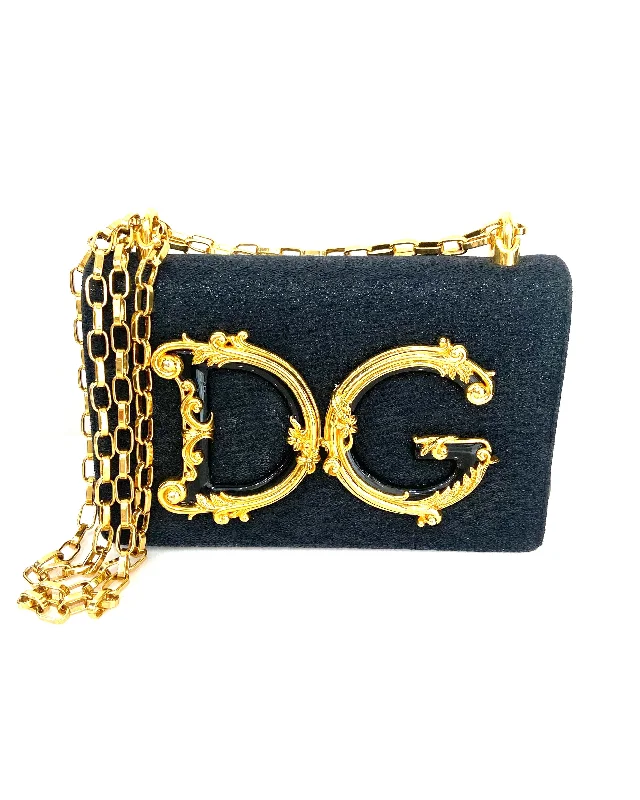 Premium Fashion DOLCE & GABBANA NAPPA DG GIRLS SHOULDER BAG Classic And Modern Handbags Now More Affordable Premium Fashion DOLCE & GABBANA NAPPA DG GIRLS SHOULDER BAG Classic And Modern Handbags Now More Affordable