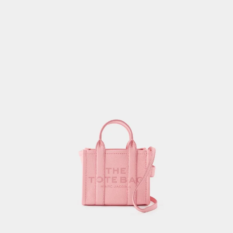 Gift Ideas The Mini Tote - Marc Jacobs - Leather - Pink Trendy Bags, Huge Savings