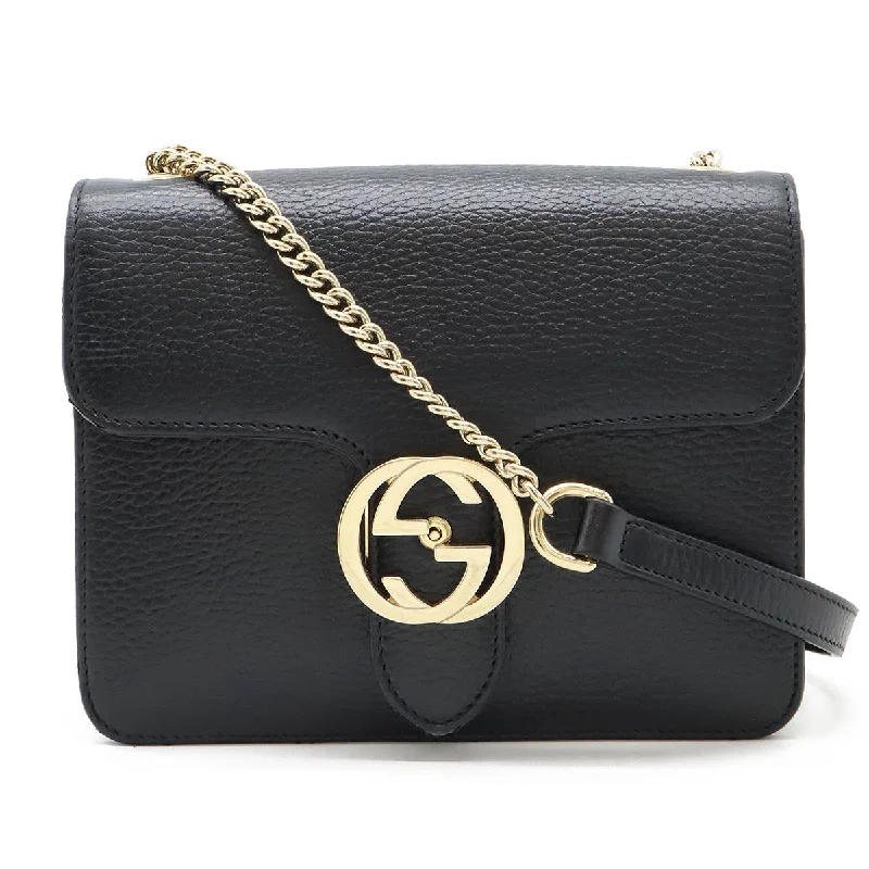 Unleash Your Trend Driven Style Gucci Leather Interlocking G Chain Shoulder Bag Premium Handbags At Unbeatable Markdowns Unleash Your Trend Driven Style Gucci Leather Interlocking G Chain Shoulder Bag Premium Handbags At Unbeatable Markdowns