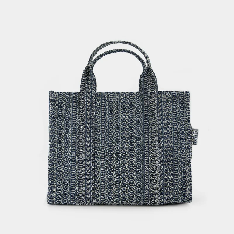 Valentine's Day The Medium Tote Bag - Marc Jacobs - Cotton - Blue Designer-Inspired Bags, Best Prices Valentine's Day The Medium Tote Bag - Marc Jacobs - Cotton - Blue Designer-Inspired Bags, Best Prices