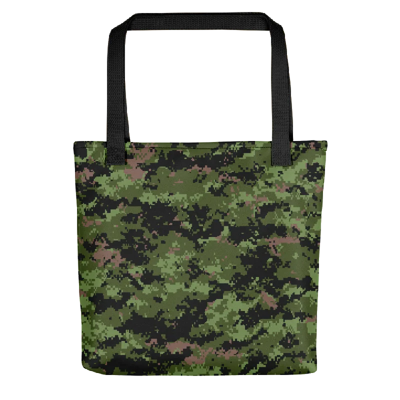 Minimalist Bags For Clean And Modern Aesthetics Classic Digital Camouflage Tote Bag Shop Timeless And Trendy Bags At Limited-Time Discounts