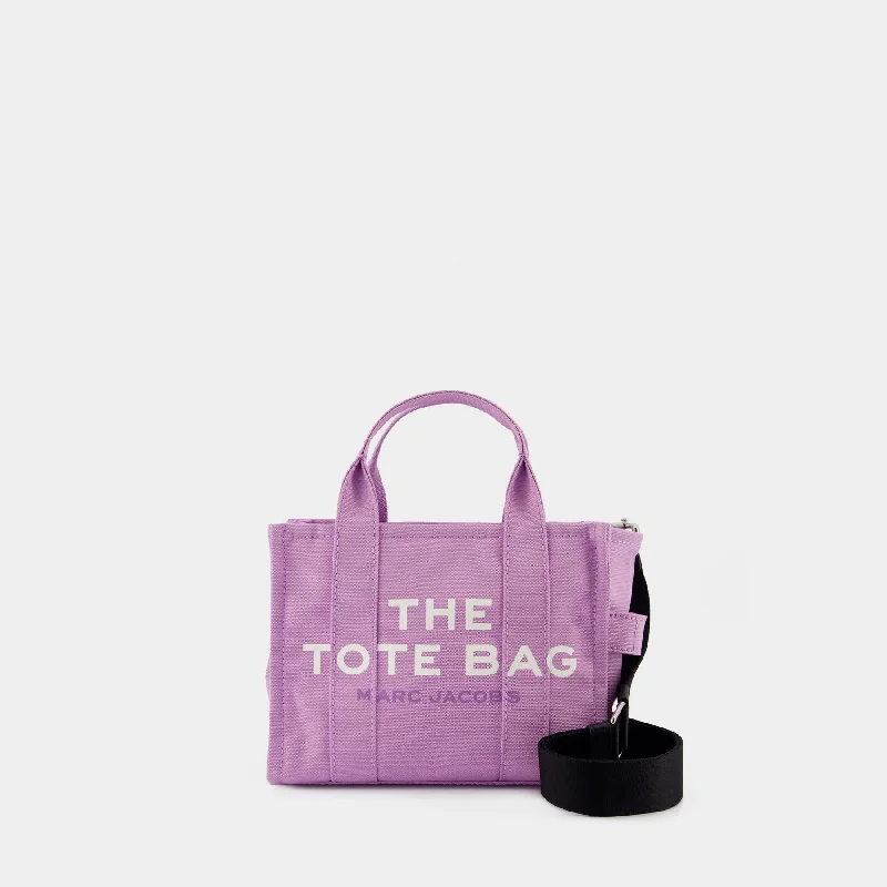 Elegant Fashion Offers The Small Tote - Marc Jacobs - Cotton - Purple Fashionable Crossbody Bags At Special Offers