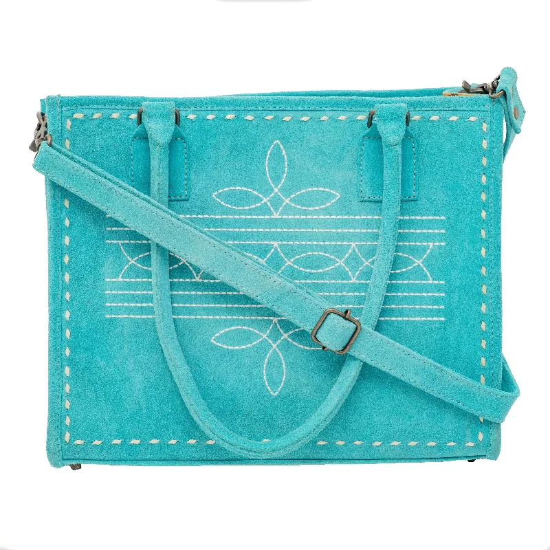 Seasonal Picks Turquoise Boot Stitch Laptop Bag Grab Your Favorite Handbags At Discounted Prices Seasonal Picks Turquoise Boot Stitch Laptop Bag Grab Your Favorite Handbags At Discounted Prices