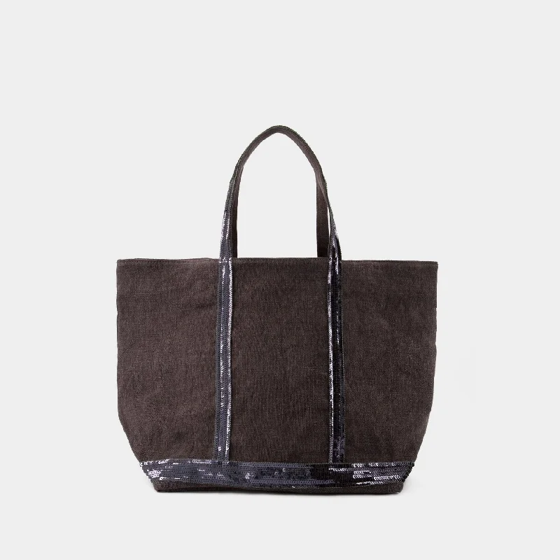 Imeless Style L Shopper Bag - Vanessa Bruno - Linen - Black Flash Sale On Elegant Bags – Limited Stock Available Imeless Style L Shopper Bag - Vanessa Bruno - Linen - Black Flash Sale On Elegant Bags – Limited Stock Available