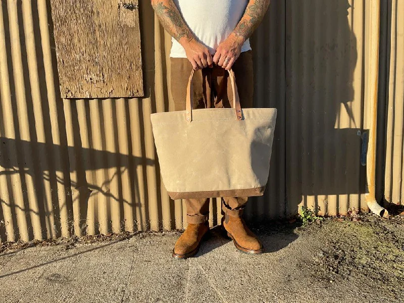 Bag For Luxury Lovers Tote Bag: Waxed Canvas- Lined (Large) Trendy Purses At Unbeatable Discounts Bag For Luxury Lovers Tote Bag: Waxed Canvas- Lined (Large) Trendy Purses At Unbeatable Discounts