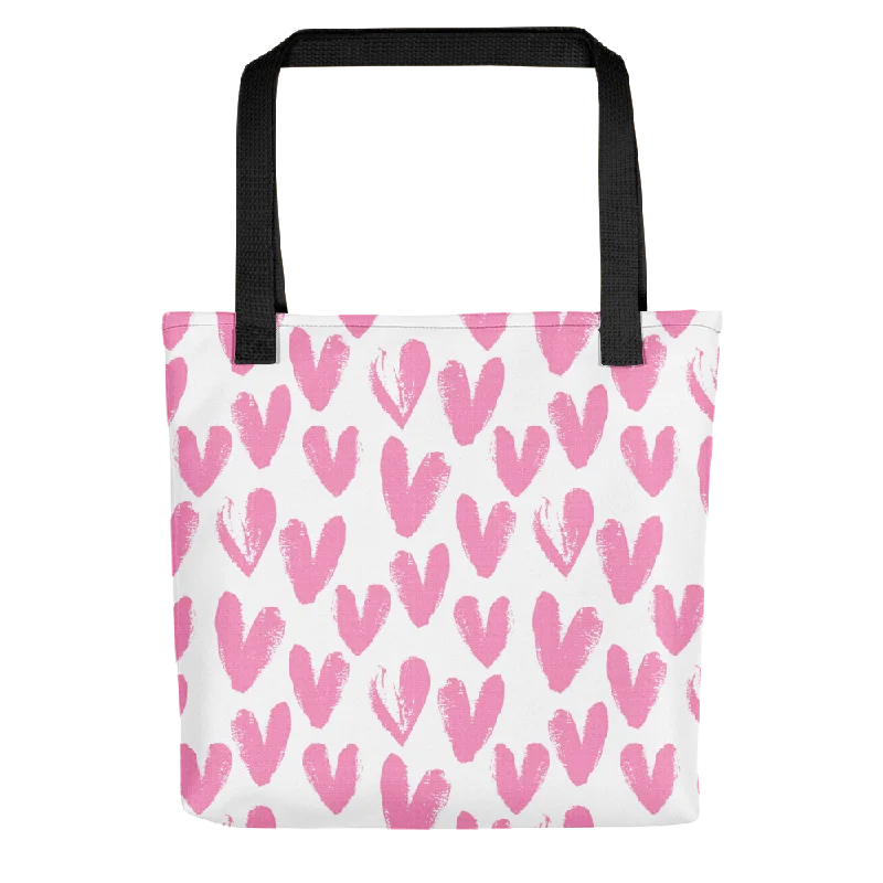 Cyber Monday Discounts On Bags Pink Hearts Pattern Tote Bag The Best Handbag Sale Of The Season Cyber Monday Discounts On Bags Pink Hearts Pattern Tote Bag The Best Handbag Sale Of The Season