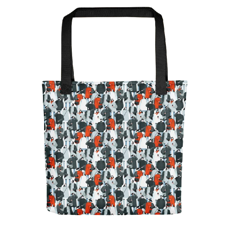Spring Fashion Mask Society Illustration Tote bag Modern Handbags With Stylish Discounts Spring Fashion Mask Society Illustration Tote bag Modern Handbags With Stylish Discounts