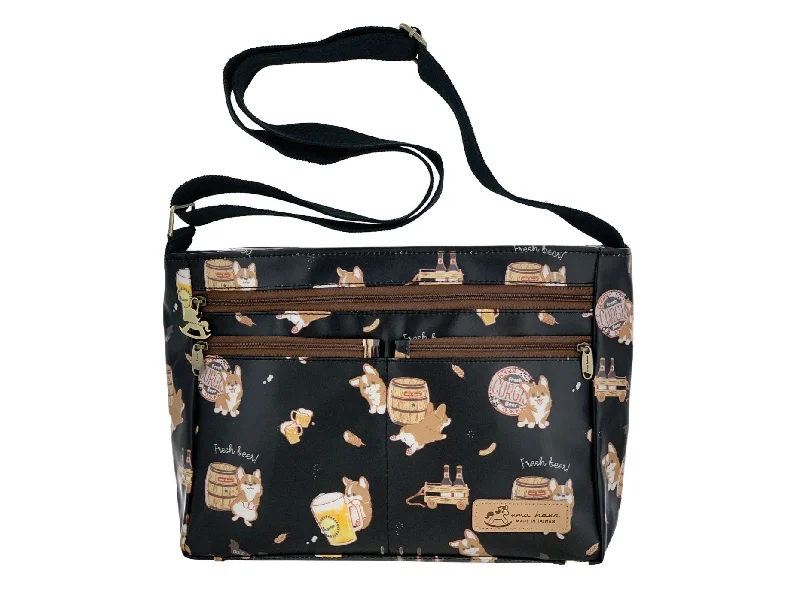 Embrace New Fashion Black Beer Corgi Five Zipper Crossbody Unmissable Deals On High-Quality Designer Bags Embrace New Fashion Black Beer Corgi Five Zipper Crossbody Unmissable Deals On High-Quality Designer Bags
