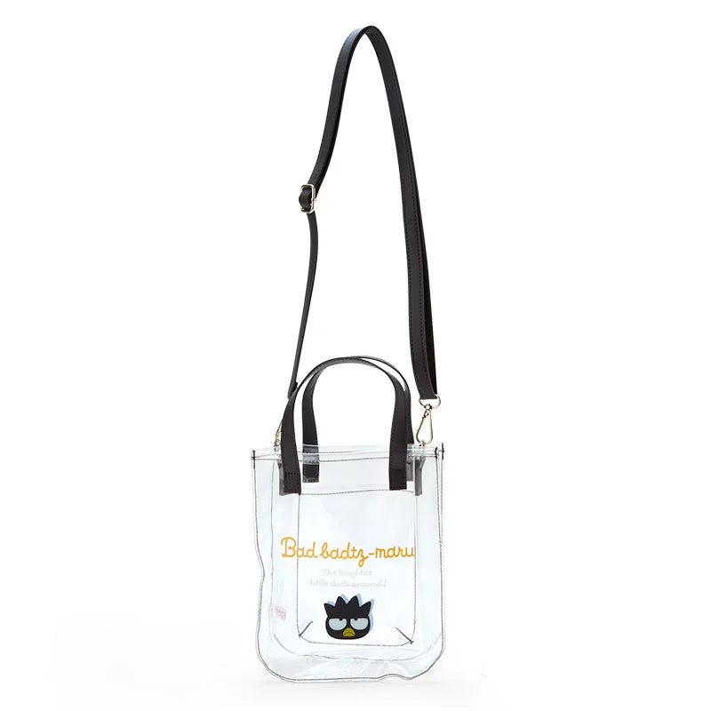 Enjoy Discount Japan Sanrio - Badtz-Maru Clear Handbag with Shoulder Strap Best Handbag Sale Of The Season Enjoy Discount Japan Sanrio - Badtz-Maru Clear Handbag with Shoulder Strap Best Handbag Sale Of The Season