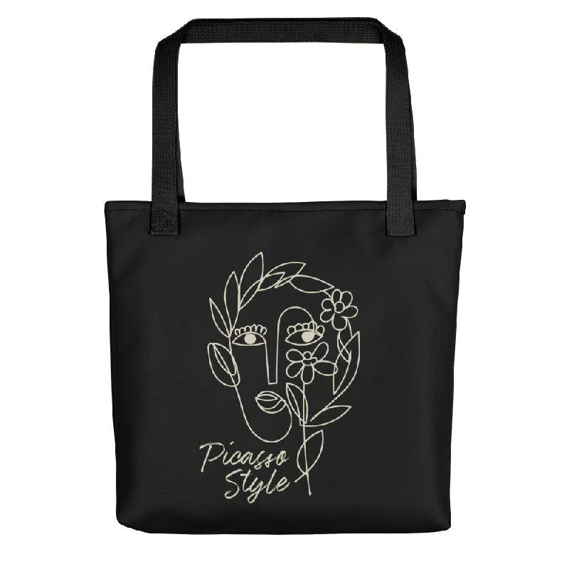 Casual Yet Chic Sales Picasso Line Style Tote bag Premium Bags At Special Prices
