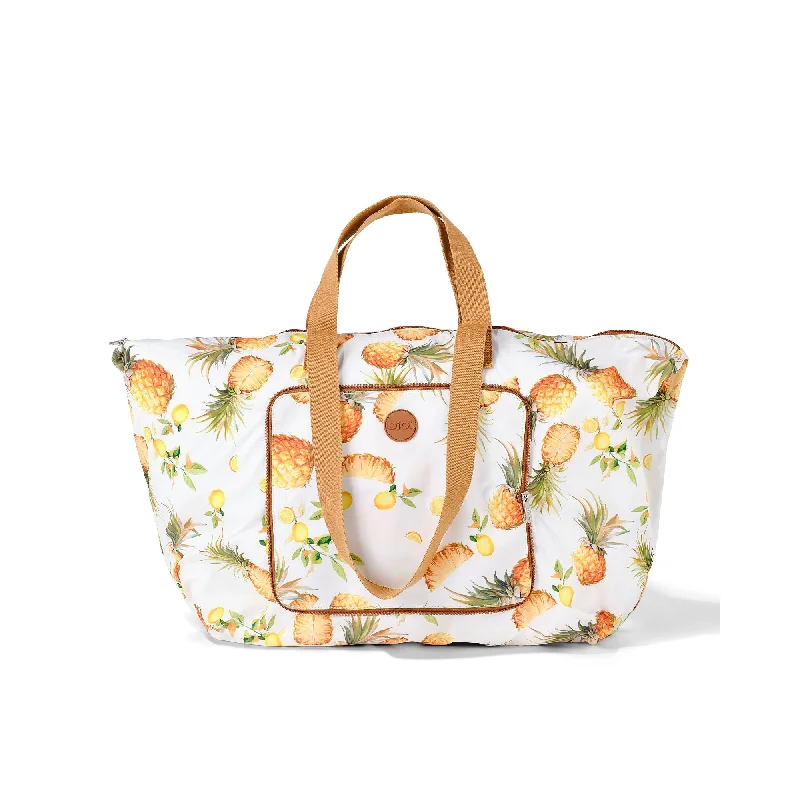 Fashion Essentials OiOi Fold-Up Tote - Pineapple Everyday Bags At Wallet-Friendly Prices Fashion Essentials OiOi Fold-Up Tote - Pineapple Everyday Bags At Wallet-Friendly Prices