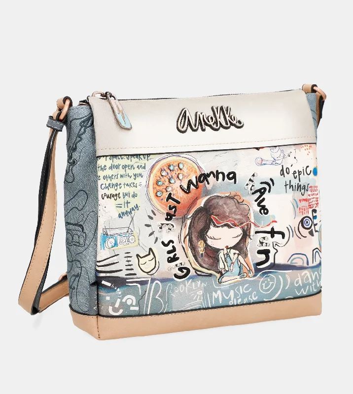 Trendy Street Style Fun & Music Fun & Music triple compartment shoulder bag Carry Elegance For Less Trendy Street Style Fun & Music Fun & Music triple compartment shoulder bag Carry Elegance For Less
