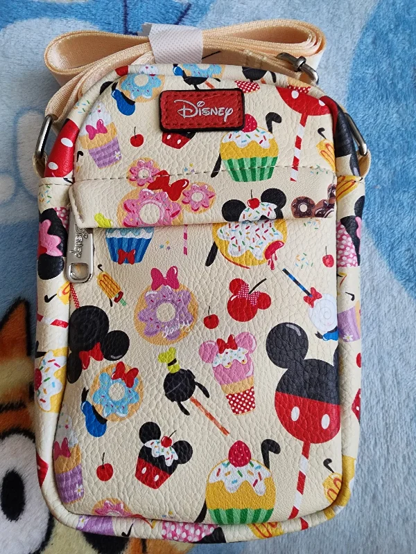 Seasonal Picks Disney Mickey and Friends Delicious Desserts Crossbody Bag Elegant Purses At Clearance Prices Seasonal Picks Disney Mickey and Friends Delicious Desserts Crossbody Bag Elegant Purses At Clearance Prices