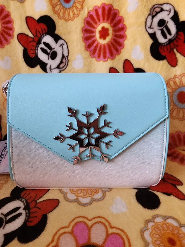 Premium Style Loungefly Disney Frozen Crossbody Bag Trendy Totes, Shop & Save