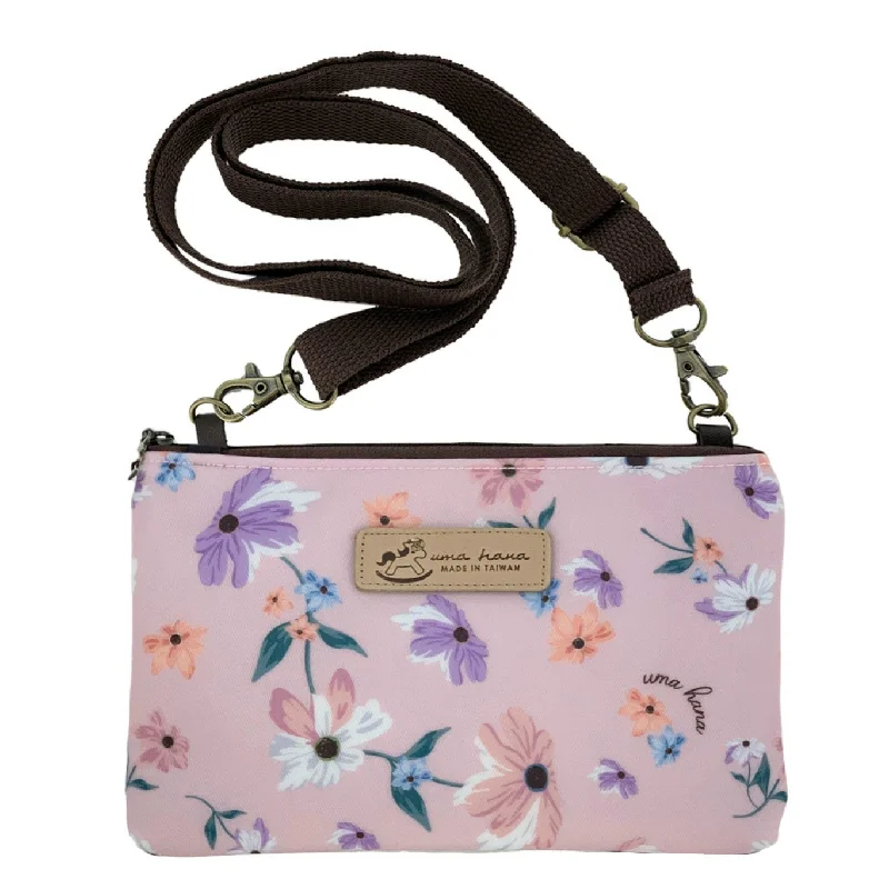 Limited Time Offer Pink Floral Meadows Zipper Crossbody Elegant Totes At Limited-Time Prices Limited Time Offer Pink Floral Meadows Zipper Crossbody Elegant Totes At Limited-Time Prices