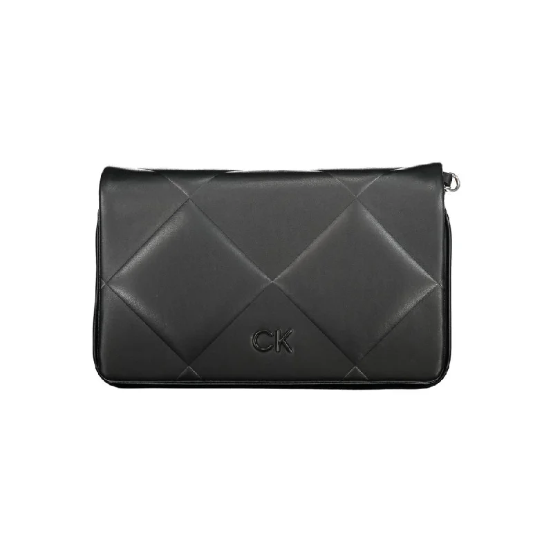 Calvin Klein Black Cotton Handbag Premium Handbags At Unbeatable Markdowns