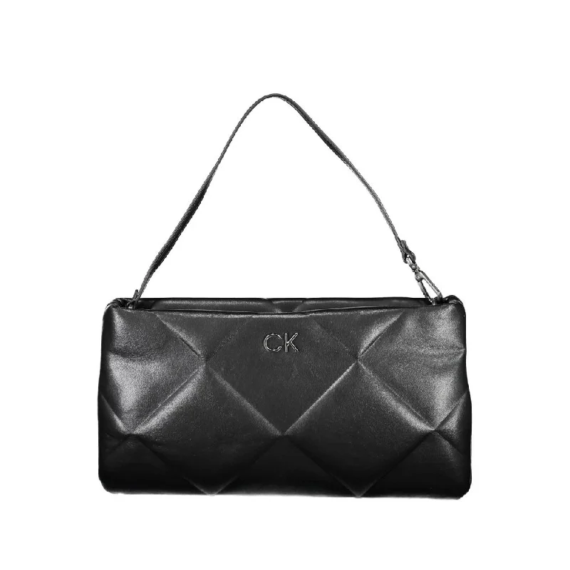 Calvin Klein Black Polyester Handbag Your Perfect Bag At The Perfect Price