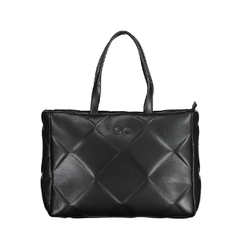 Calvin Klein Black Polyester Handbag Final Call – Shop Stylish Bags Before They're Gone Calvin Klein Black Polyester Handbag Final Call – Shop Stylish Bags Before They're Gone