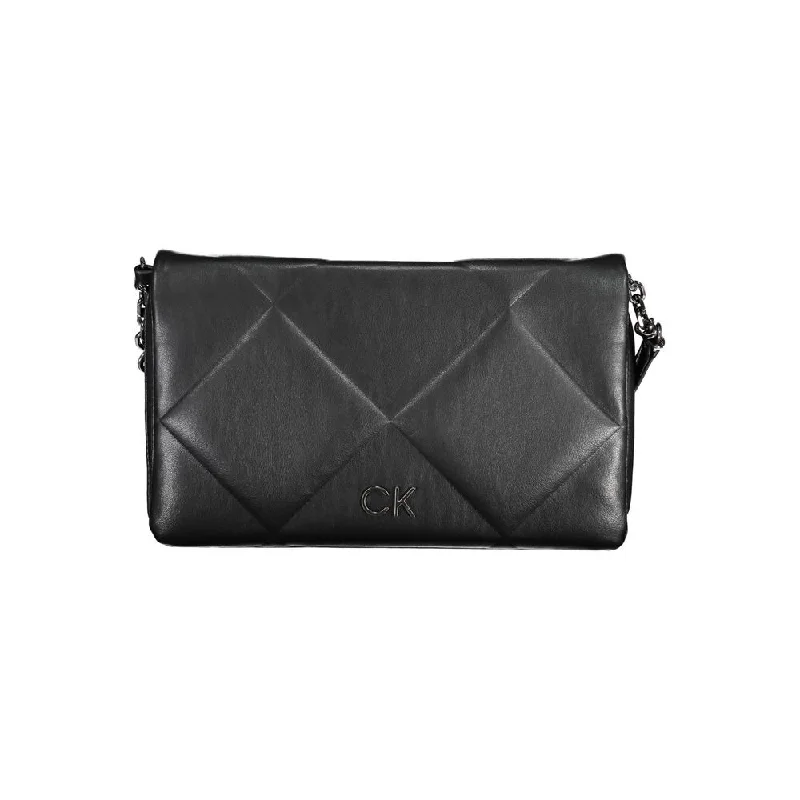 Calvin Klein Black Polyester Handbag Carry Elegance For Less – Best Bag Deals Here