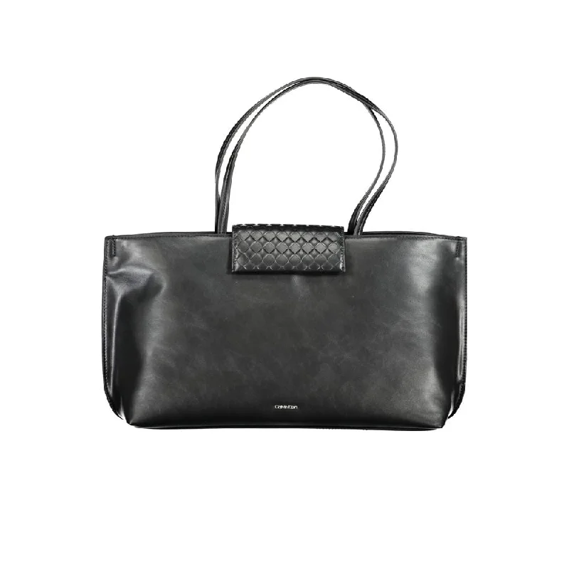 Calvin Klein Black Polyester Handbag Unmissable Deals On Trendy Handbags