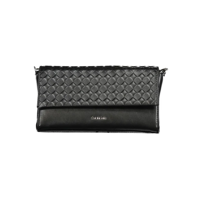 Calvin Klein Black Polyester Handbag The Best Handbag Sale Of The Season