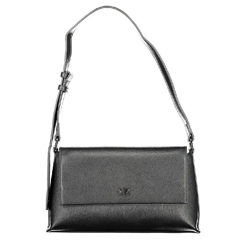 Calvin Klein Black Polyester Handbag The Best Handbag Deals Are Available Now