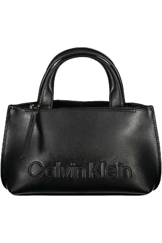 Calvin Klein Black Polyester Women Handbag Flash Sale On Elegant Bags – Limited Stock Available Calvin Klein Black Polyester Women Handbag Flash Sale On Elegant Bags – Limited Stock Available