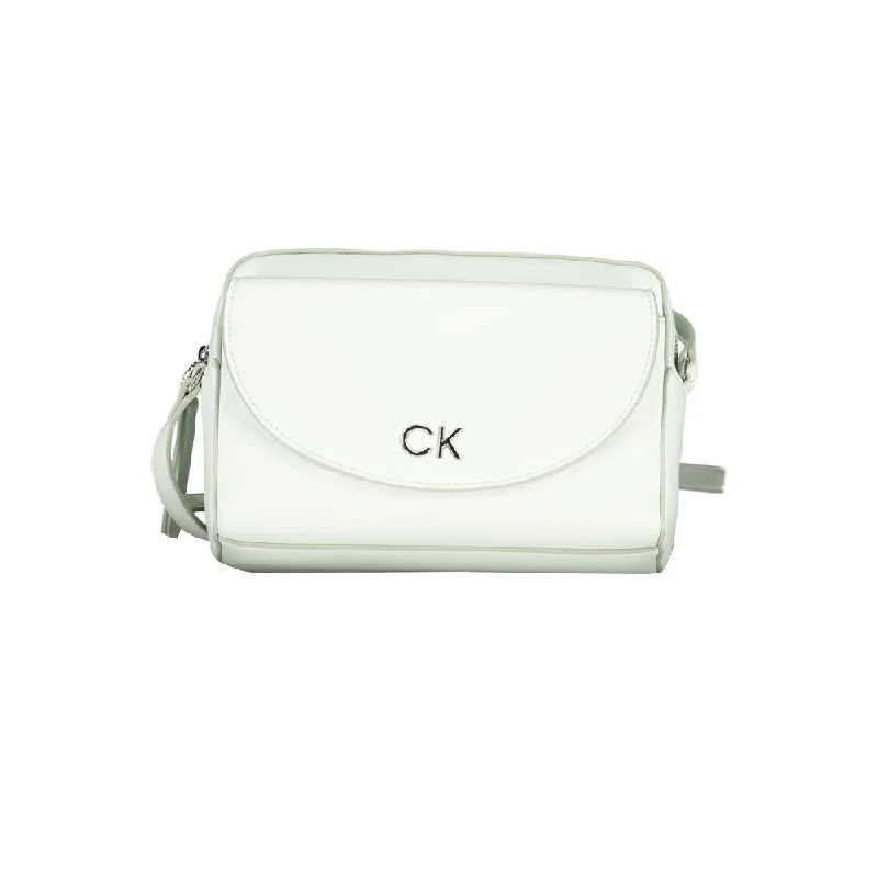 Calvin Klein Green Polyethylene Handbag Fashion Bags With Huge Discounts