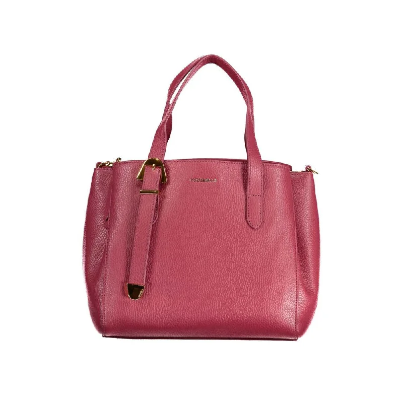 Coccinelle Red Leather Handbag The Bag Sale You've Been Waiting For Is Here