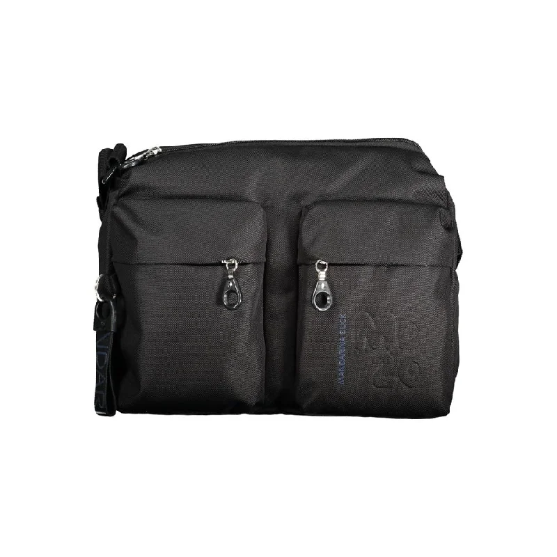 Mandarina Duck Black Polyester Handbag Stylish Bags At Unbeatable Prices – Shop Now