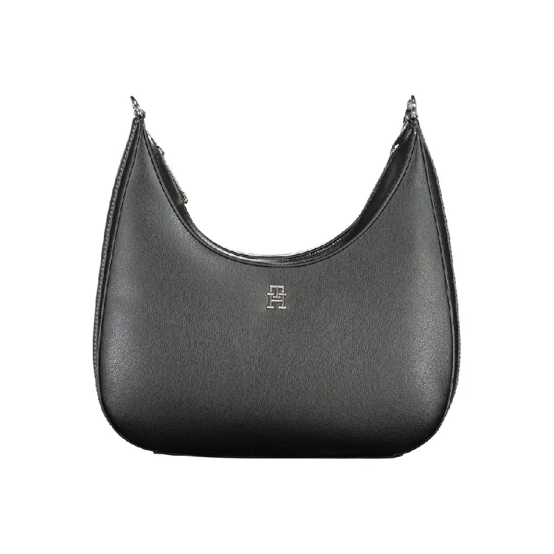 Tommy Hilfiger Black Polyester Handbag The Perfect Bag Sale For A Seasonal Refresh