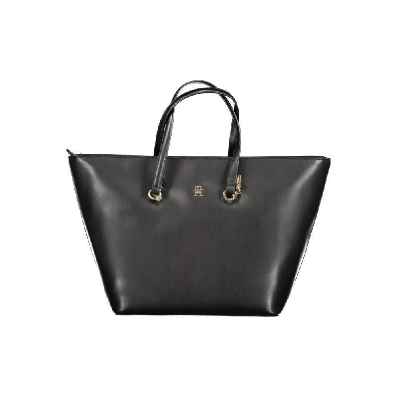 Tommy Hilfiger Black Polyethylene Handbag Don't Miss Out – Handbag Discounts