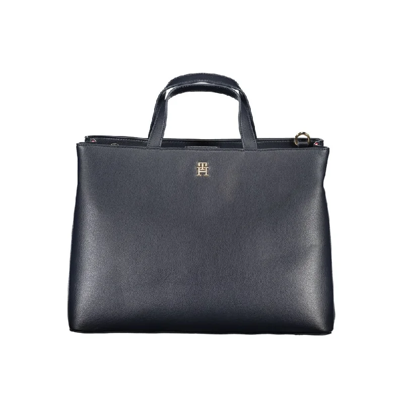 Tommy Hilfiger Blue Polyester Handbag Handbag Deals You'll Love